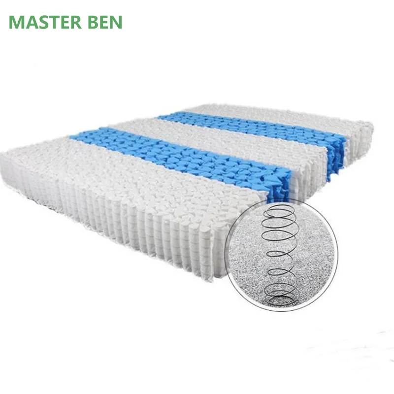 Luxury Comfortable Bed Independent Pocketed Spring Mattress Memory Foam