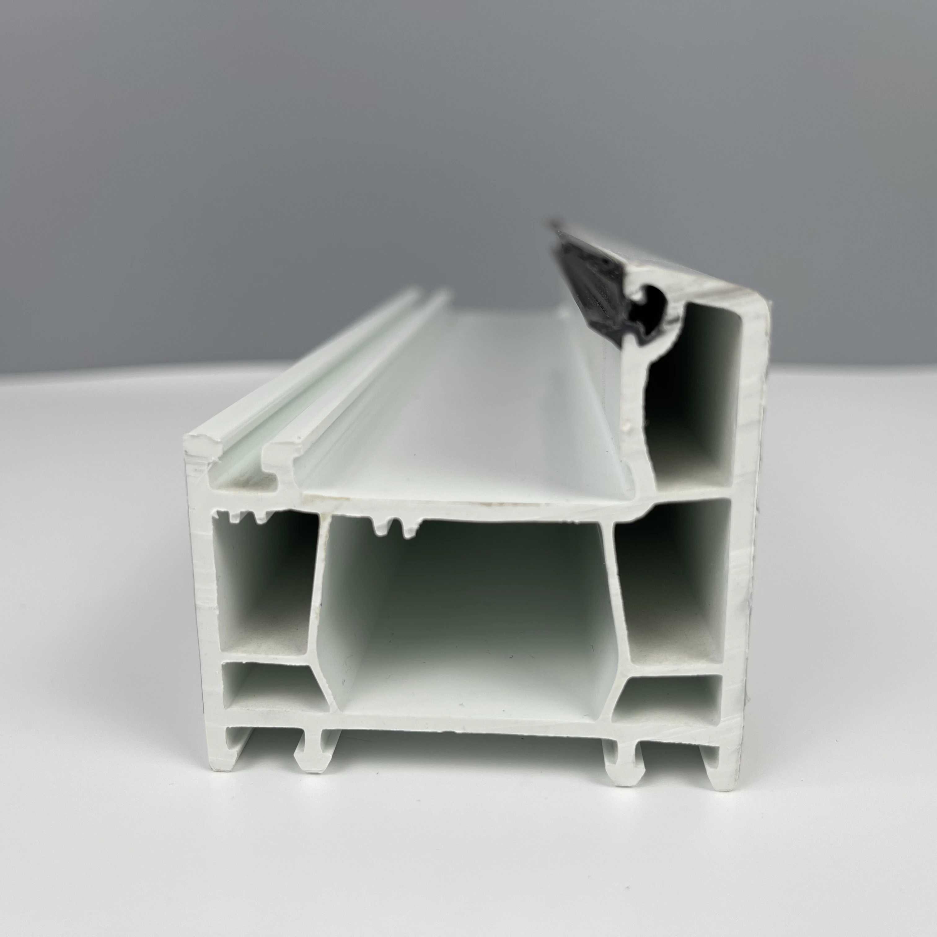 High Quality Material P60k Series Casement Upvc Window Frame Architecture Plastic Casement Window Profiles for Window and Door