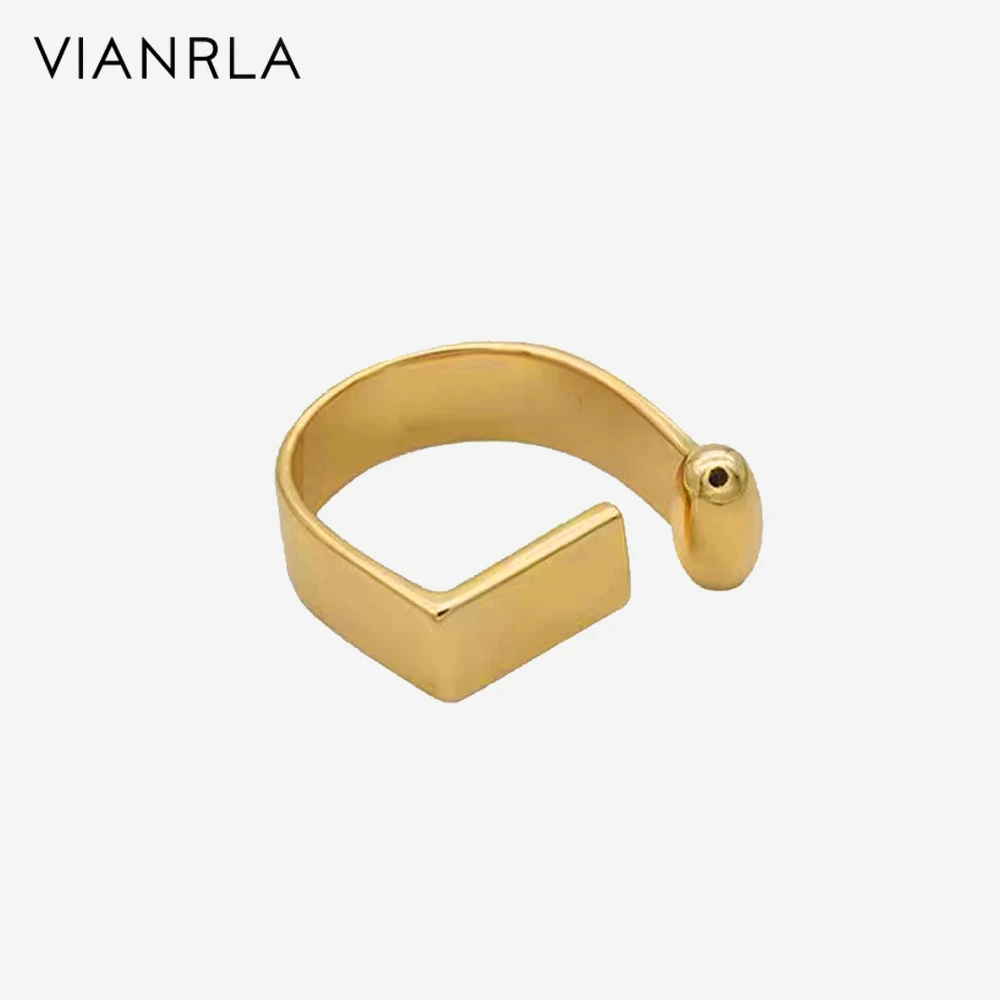 New Design 925 Sterling Silver Simple Adjustable Silver Open Ring