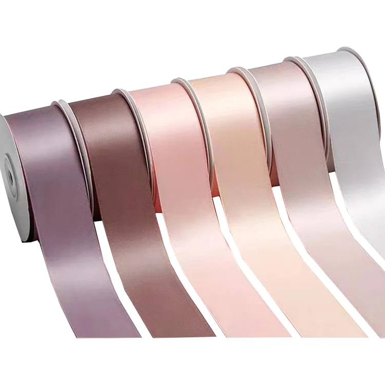 Printing satin ribbon 100% polyester webbing ribbon with floral patterns for Christmas decorations wrapping ribbons with bows