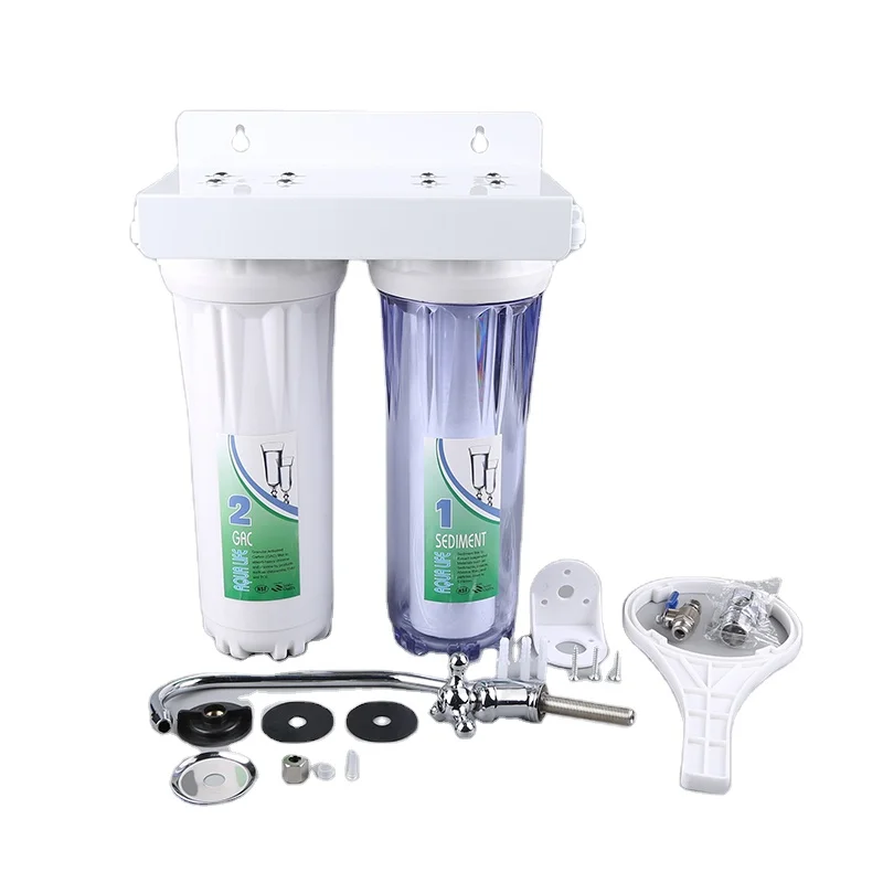 10'  household counter top water filter two stage water filter