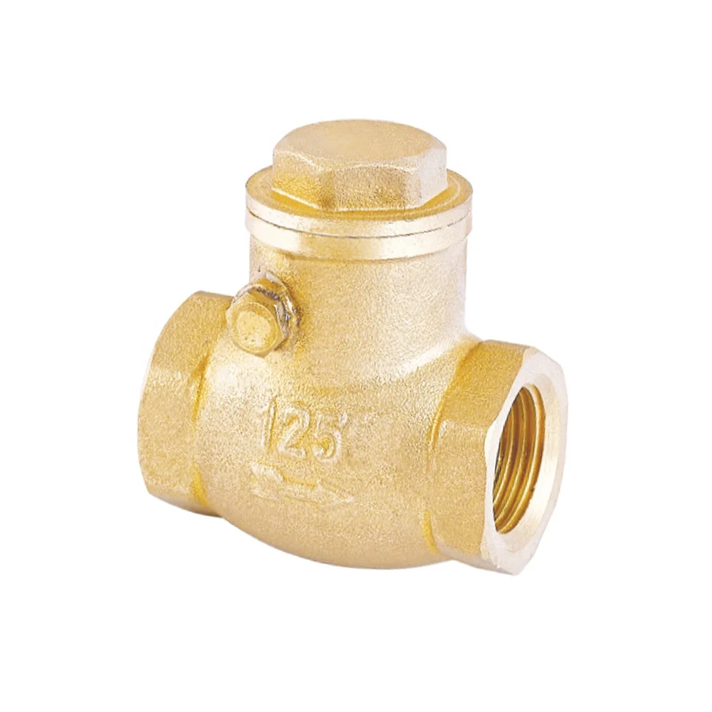 three way Brass Ball Valve with Long Handle Female Thread