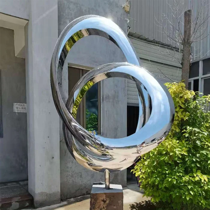 Garden Modern Stainless Steel Art Metal Sculpture