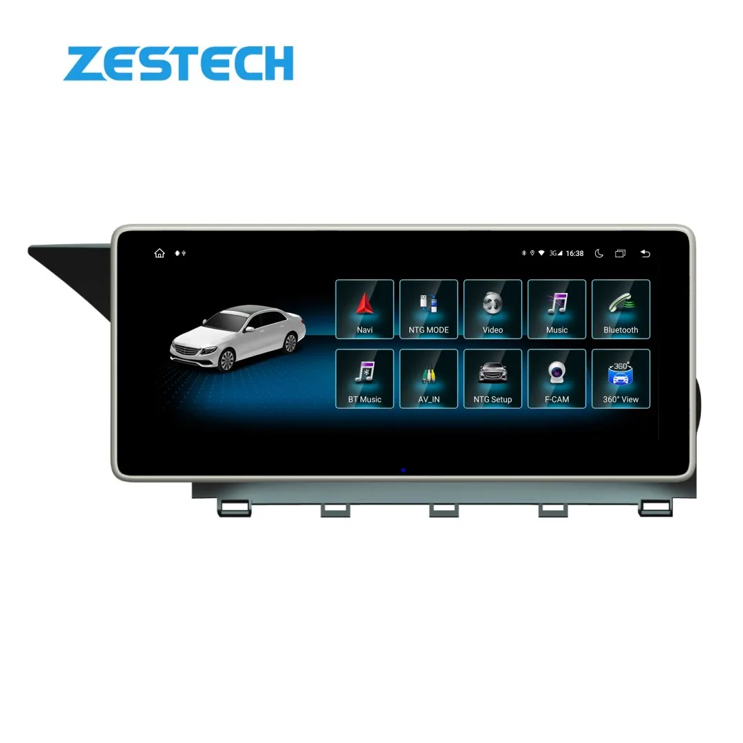 ZESTECH 12.3' android 11 Car stereo 8+256GB 4G LTE Car Video Player For Mercedes Benz GLK Class X204 2008-2015 car radio GPS