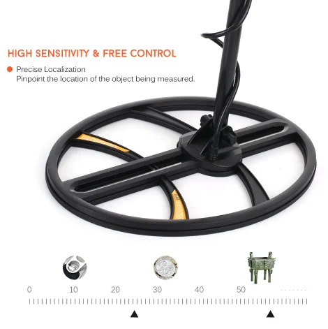 gold detector 10 meter depth TX-950 professional metal detector