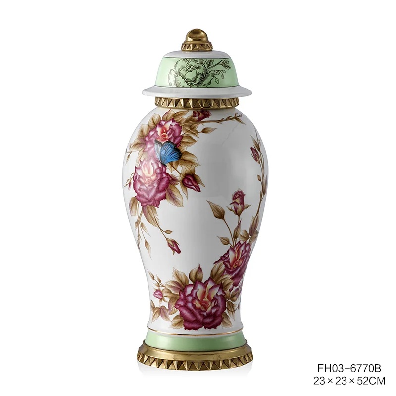 2024 new designs creative brass ceramic handmade trophy cup for tableware decorations home office decor