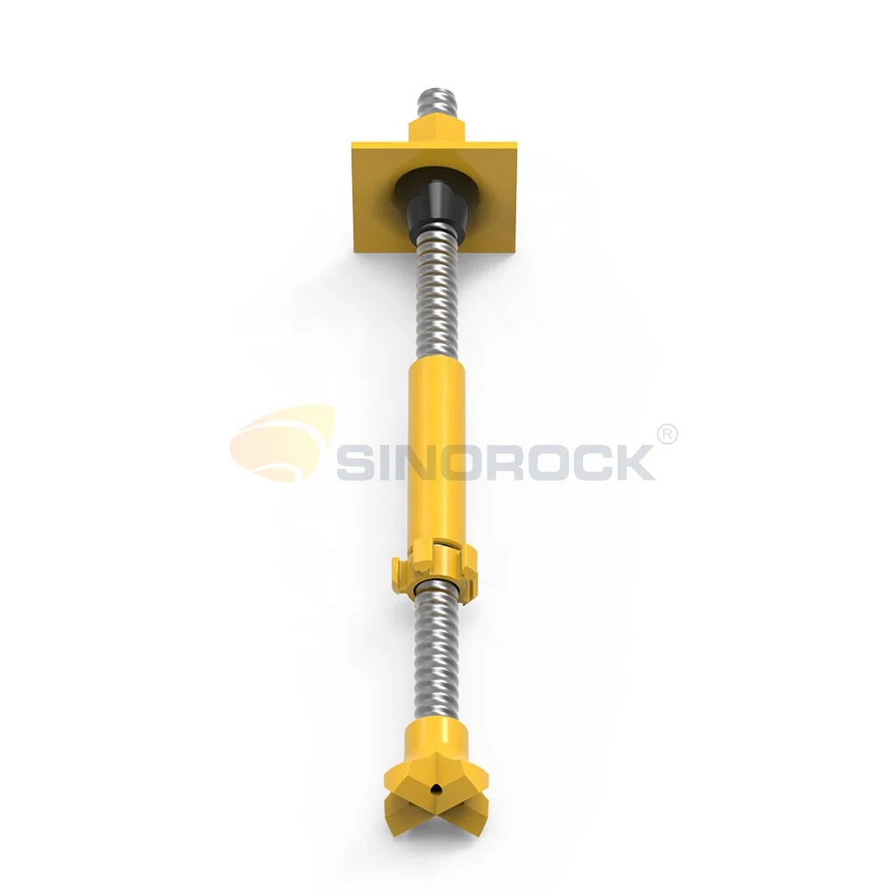 SINOROCK Mining Roof Support Hollow Bar Self Drill Anchor Centralizer for Rock Bolt