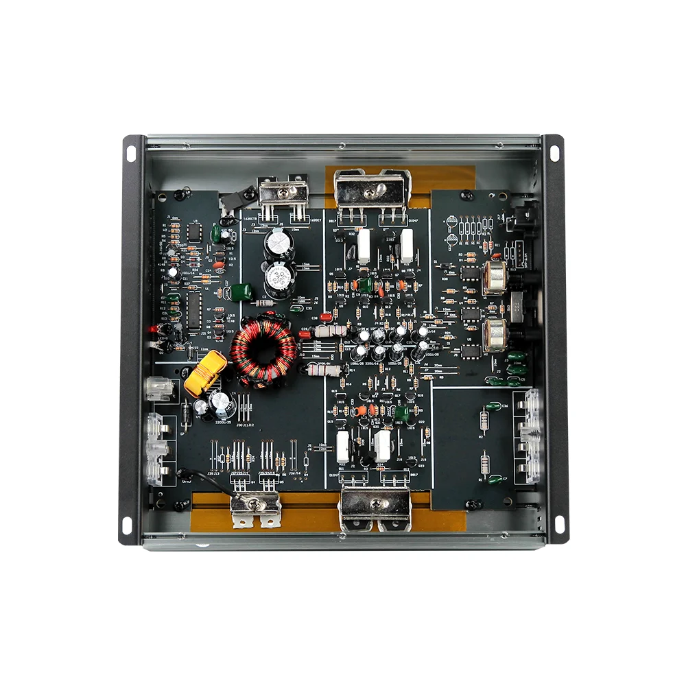 Ready to Ship QMF N-368 small size car audio amplifier 2 channel car amp high quality big power amp