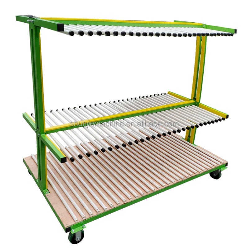 Customized vertical sorting storage rack for insulating glass sheets glass board storage shelf