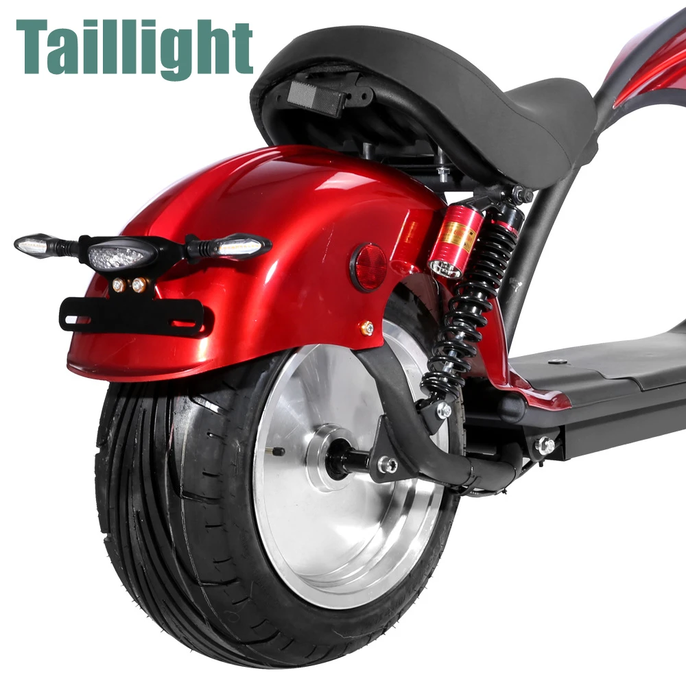 Electro Roller 3000w 30Ah EU Warehouse Low Rider Bicycle Fast Power Wheel Electric Moped Scooter