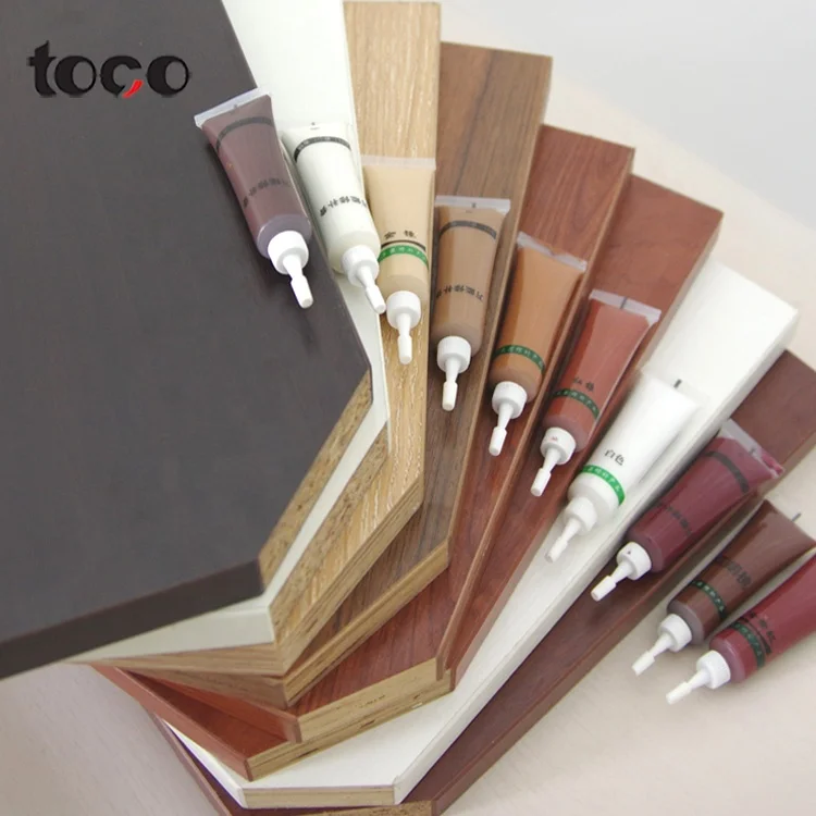 TOCO Kits Furniture Dent Paste Wood Floor Scratches Vinyl Leather Repair Kit