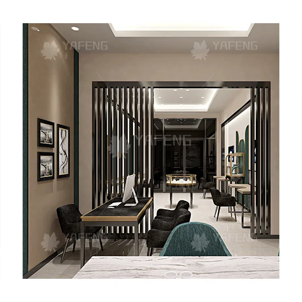 Роскошный дисплей ювелирных изделий шкаф на заказ дизайн + витрина ювелирный магазин мебель