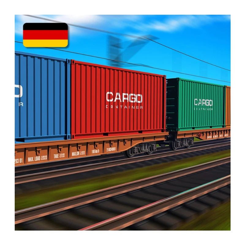 Быстрая доставка логистических услуг DDP Trade ltd железнодорожная в экспресс железнодорожные услуги из Китая 19-21 дней срок доставки