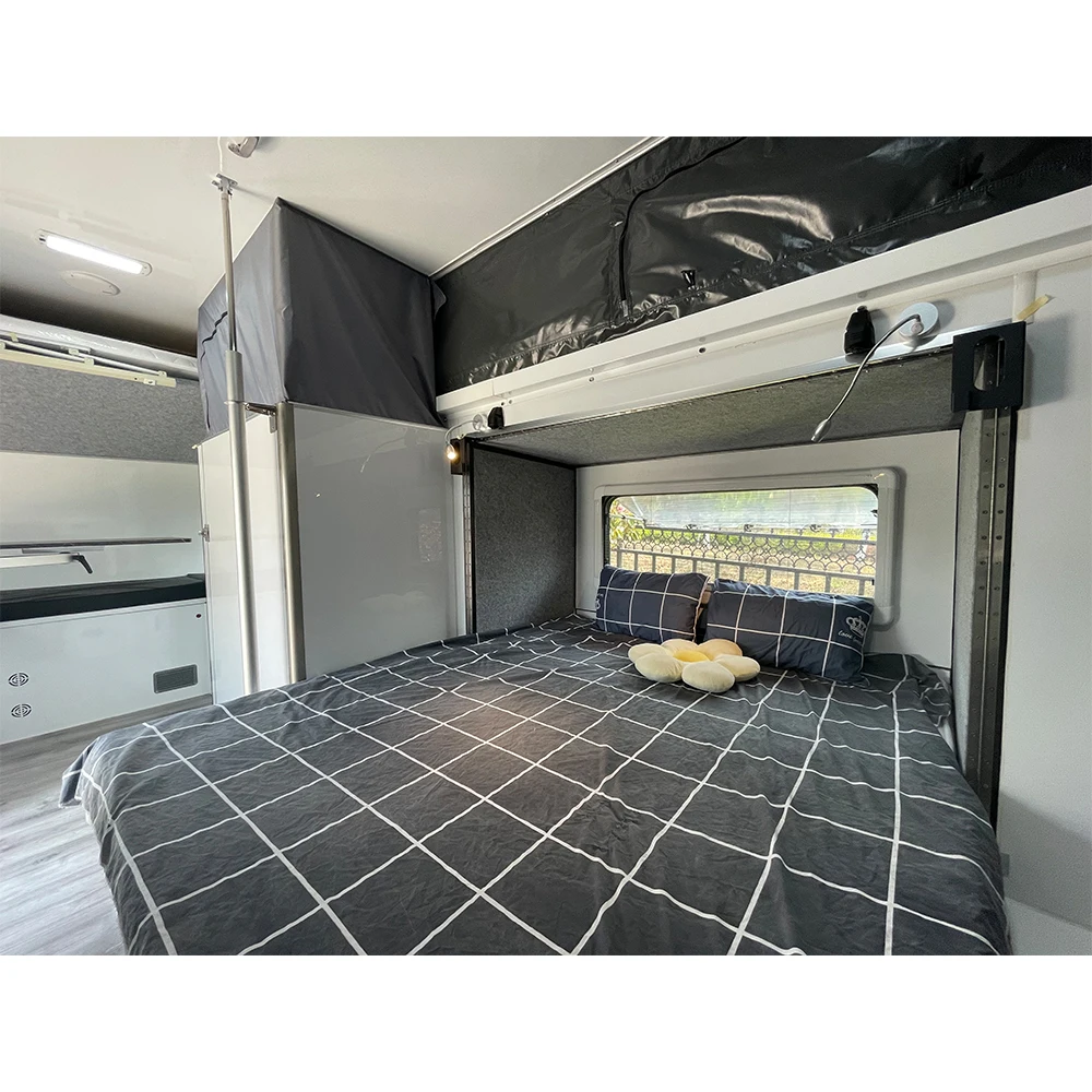 2022 Allroad 15FT Hot sale Luxury Pop Top Caravan Off road Camper Trailer Hybrid RV With Bunks