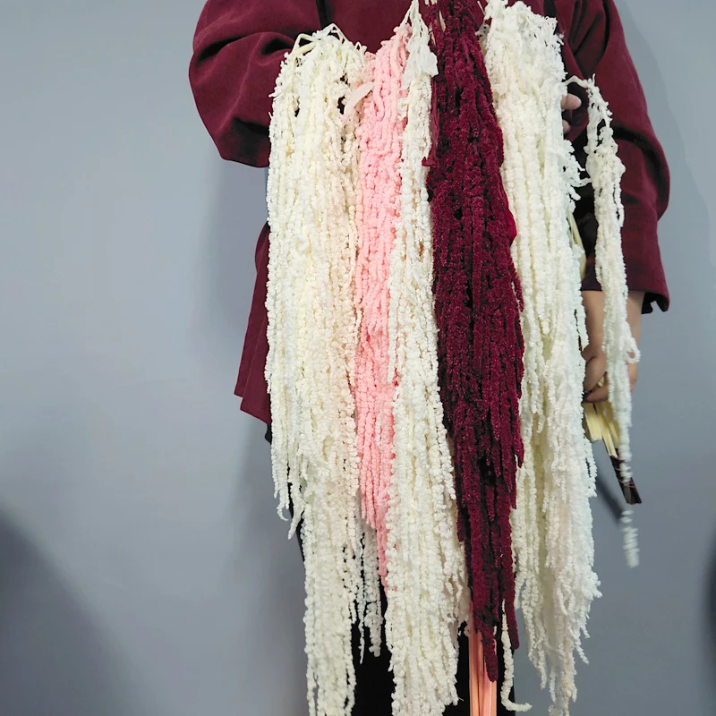 High quality Natural Dried Amaranth Preserved Hanging Amaranthus For Wedding Decoration