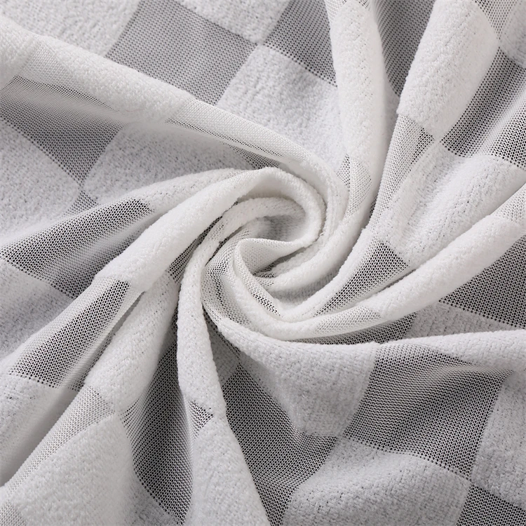 Inherent Flame Retardant High Quality White Color 100% Polyester Household Decoration Stripe Sheer Curtain Fabrics for Window