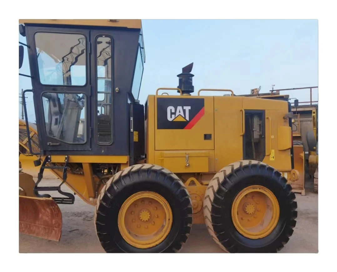 Купить Подержанный грейдер cat140k Caterpillar cat140H гладкий и сильный cat140 лидер продаж в Шанхае