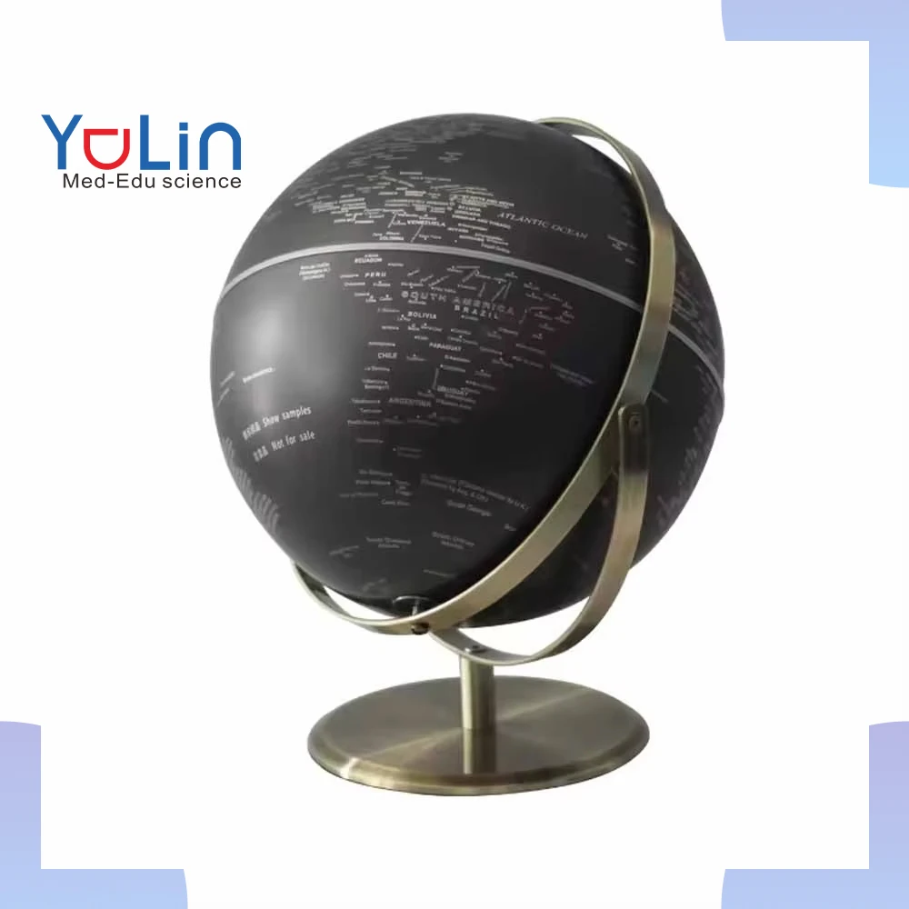 Classic Desktop Spinning Globes Geographic Teaching Interactive World Map Globes Plastic world globe