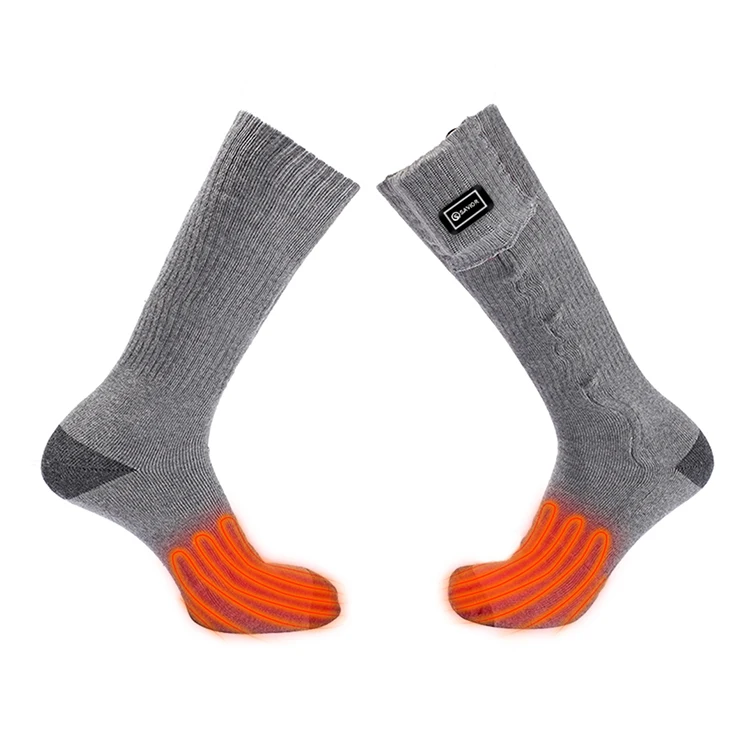 Изготовленный На Заказ брендовые зимние 7,4 V 2200mah литий-ионная аккумуляторная батарея Электрическая аккумуляторная машинка для стрижки с подогревом носки для лыжного спорта на открытом воздухе