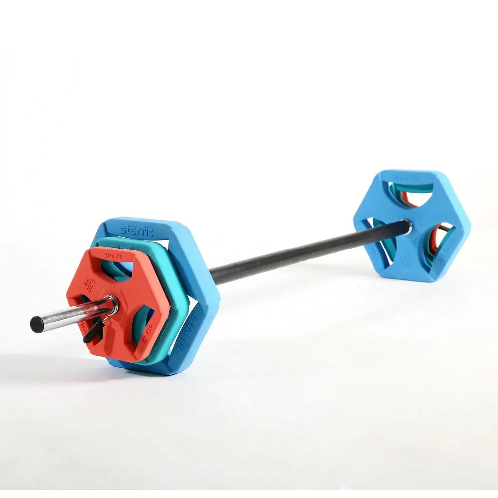 Reapbarbell Hot-selling pe box packing standard gym equipment cement dumbbell set