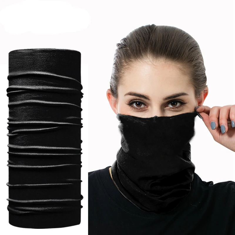 The US President Joseph Biden Said Use Black Orange Plain Tie Dye Red Blank White Bandana FaceMask