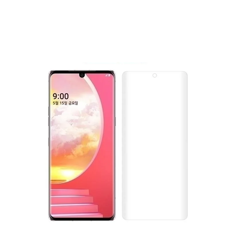 Suitable for LG X4+ V10 Q8 Q6 transparent mobile phone screen protection before and after the water condensation film