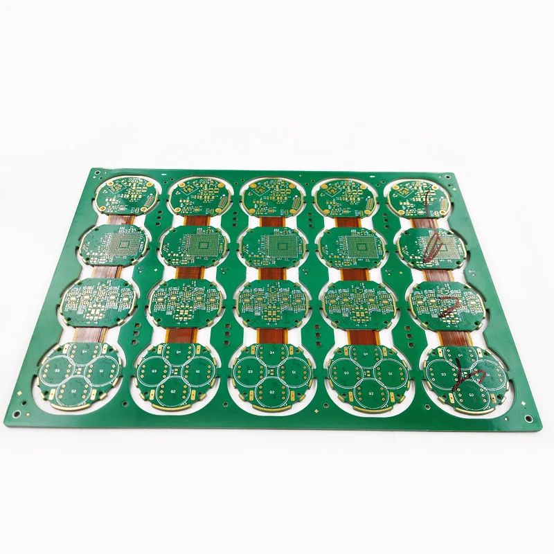 Custom 6 layer rigid-flex pcb Manufacturer ROSH with certificate fast lead time