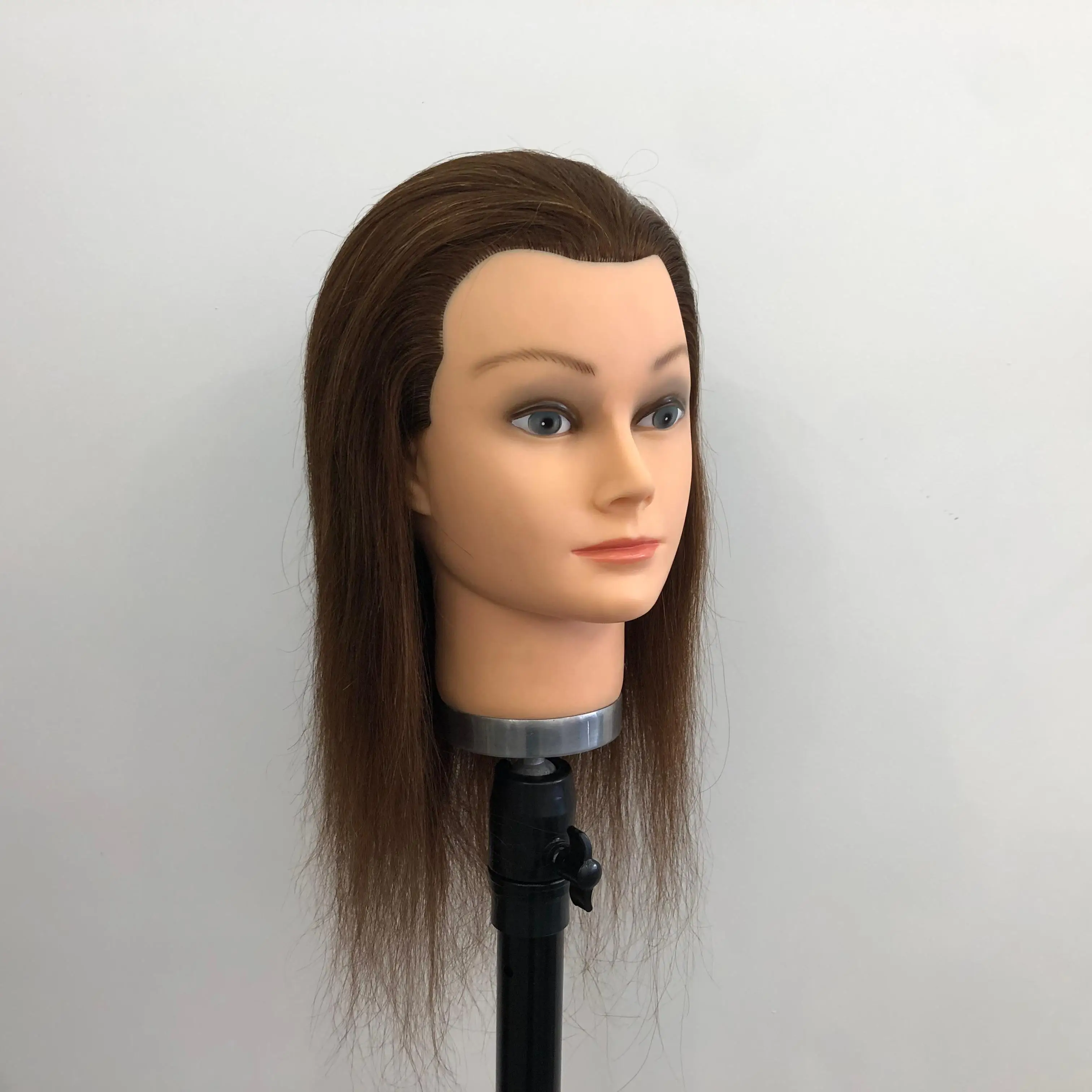 Wholesale Barber Hairdressing Training Head Dummy Doll Training Mannequin Head Human Hair Practice