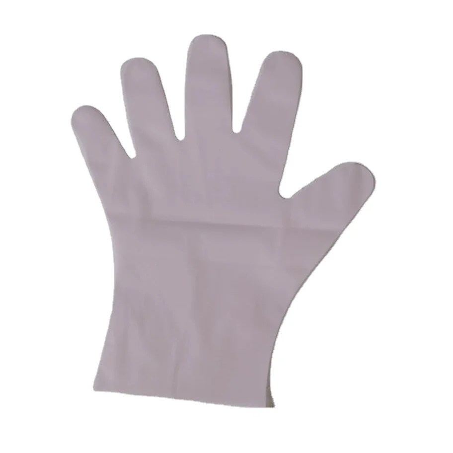 HDPE Clear Color Plastic Polythene Kitchen Waterproof Disposable PE Gloves