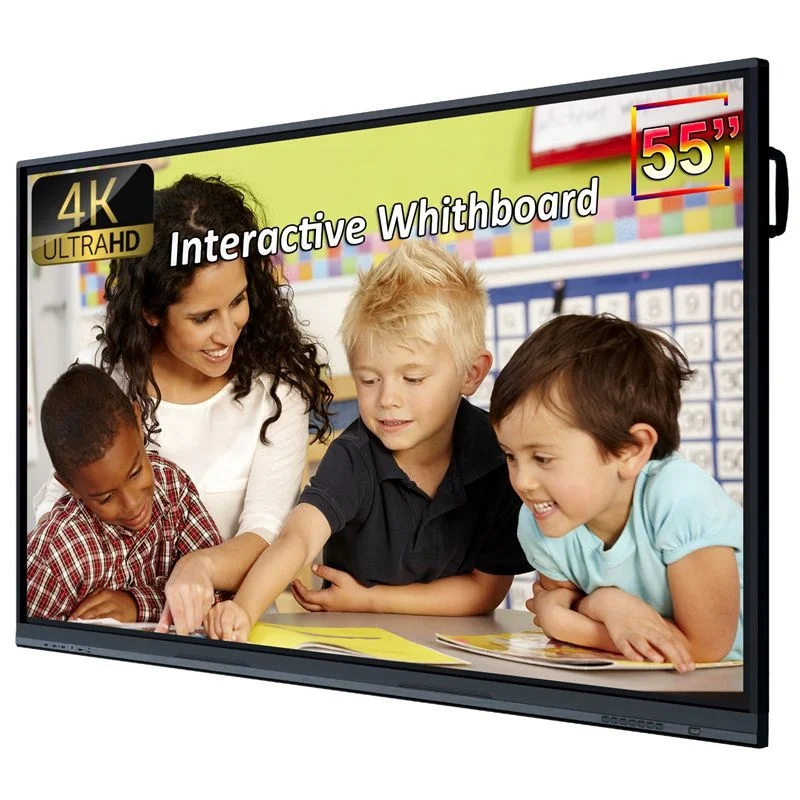 4K Interactive Flat Panel Conference Portable Electronic Digital Smart White Board
