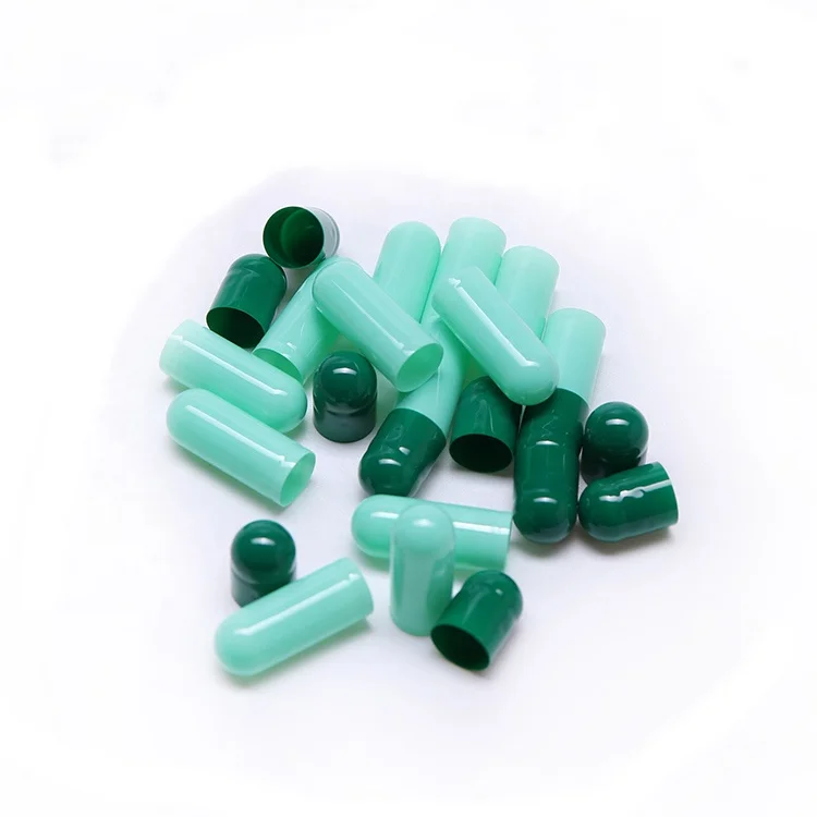 Size 00 0 1 Clear Empty Gelatin HPMC Capsules