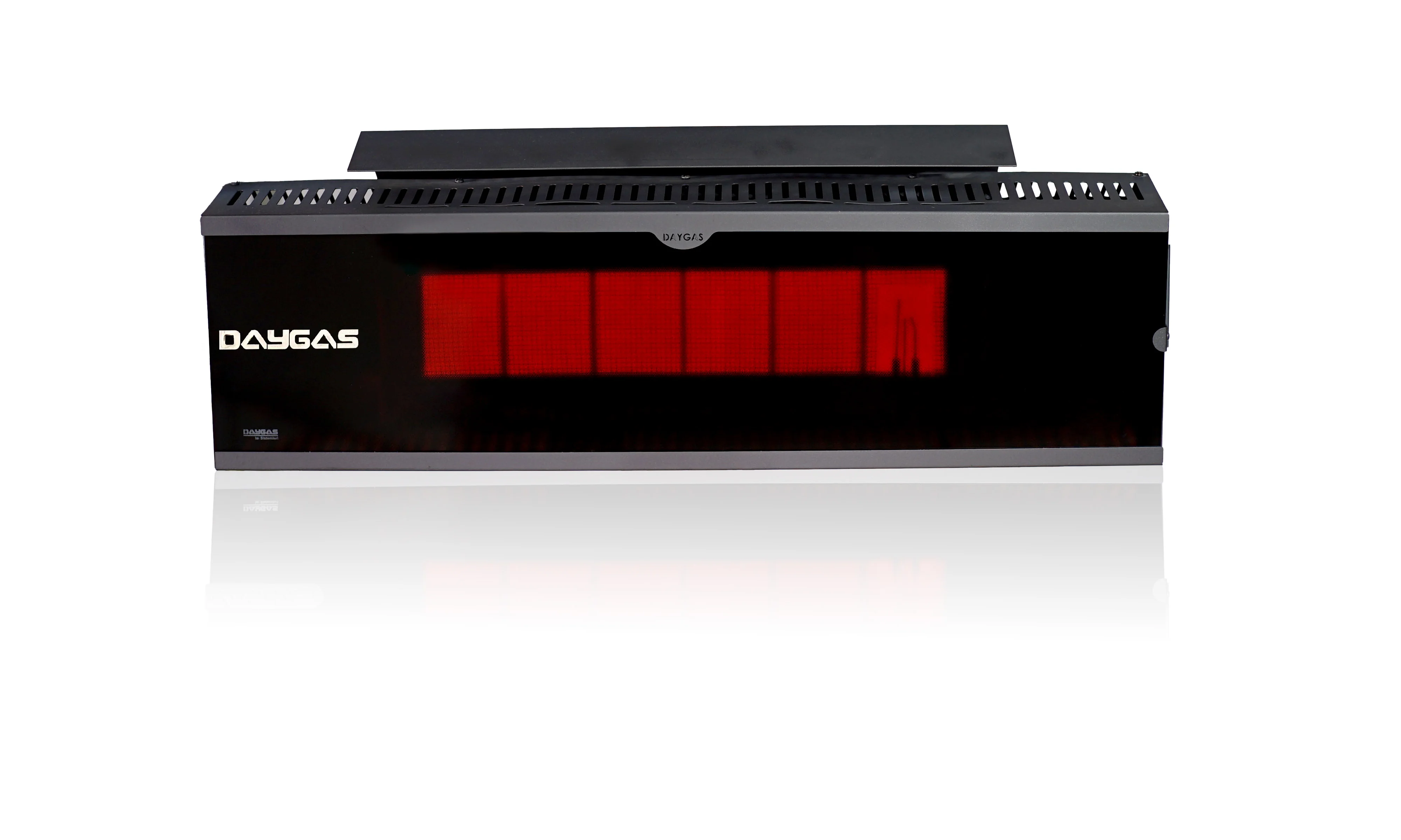 Daygas 10 KW Outdoor Natural Gas Heater Portable Steel 2/5 Sta with Remote Control for Garden Household Cafes Restaurants