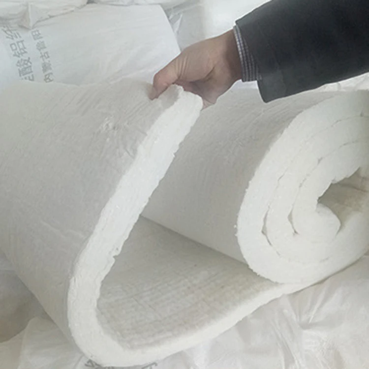High temperature 1260 C insulation blanket Ceramic fiber blanket