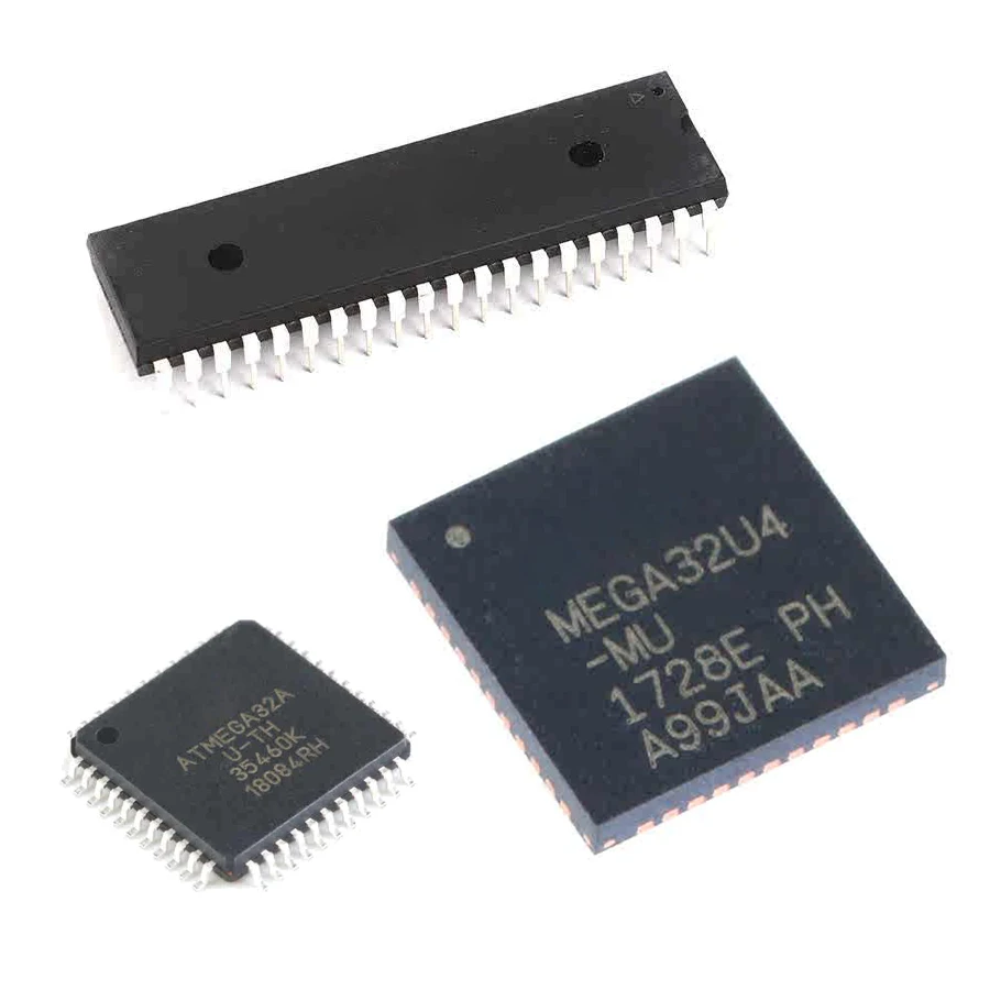 ATMEGA32A-AU Chips IC ATMEGA32L-8AU ATMEGA32U4-MU 16AU PU AVR Microcontrollers ATMEGA32A-AU IC Chips