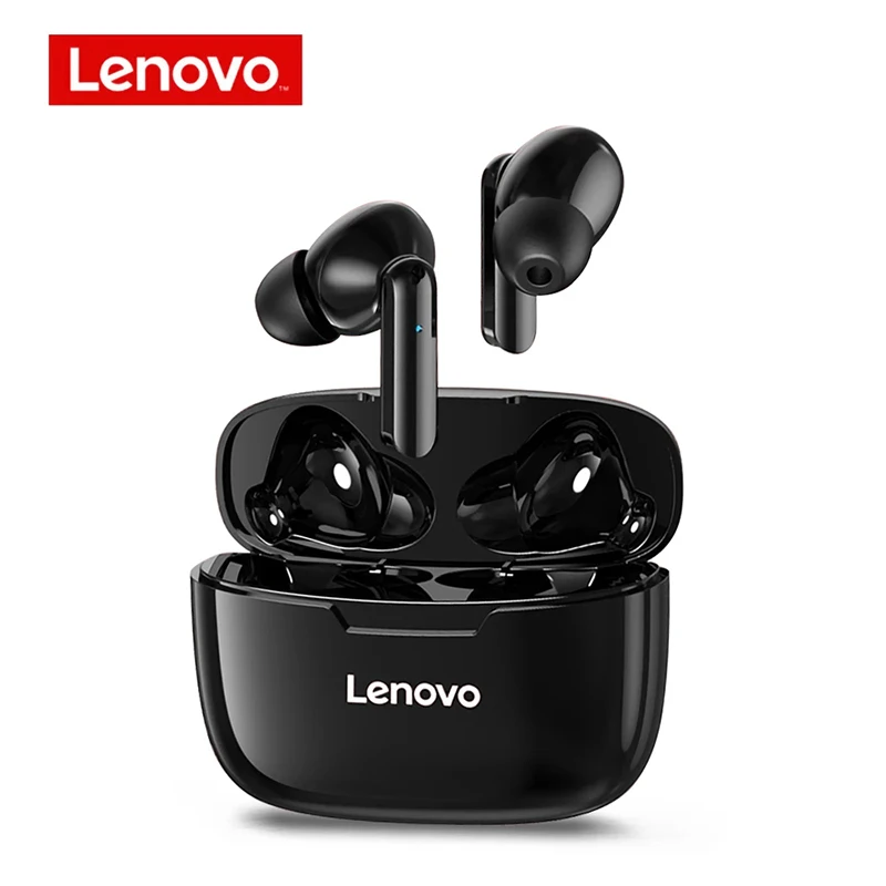 Беспроводные наушники Lenovo ThinkPlus Live Pods XT90 TWS IPX5 Водонепроницаемая гарнитура с сенсорной кнопкой и зарядным футляром