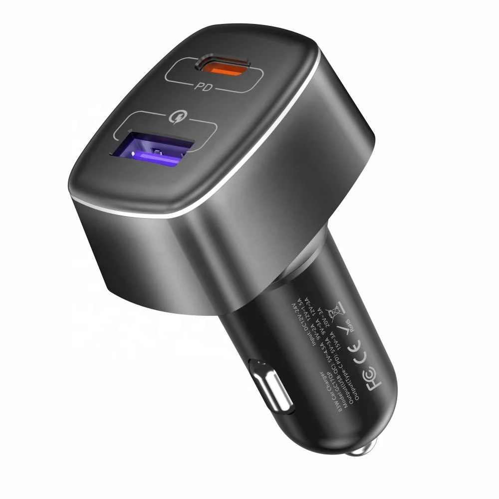 OEM высококачественное автомобильное зарядное устройство USB QC3.0 GPS быстрое 2 порта 3 1a для Samsung