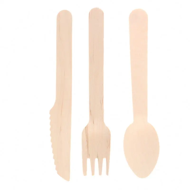 Hot Disposable  Cutlery Set Paper Knife Fork Spoon