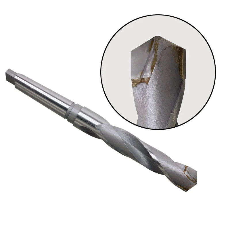 YG8 tungsten steel taper shank twist drill bit with carbide inlay 10-11-12-14-15-16-19-30m