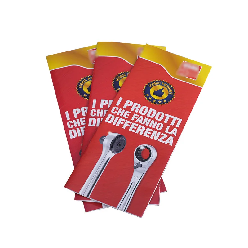 Custom Color Flyer Printing with Design Typography High Quality Offset Printing Services Offered