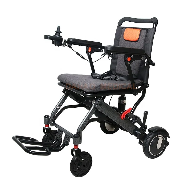 New Foldable Controller Joystick Brushless Motorised Electric Wheelchair Portable Kit Power Force Wheel Chair