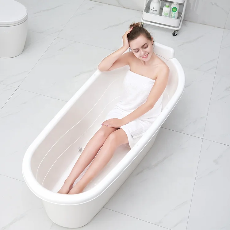 Freestanding Customize Design Modern Movable Bathtub Portable Bathtub For Adults
