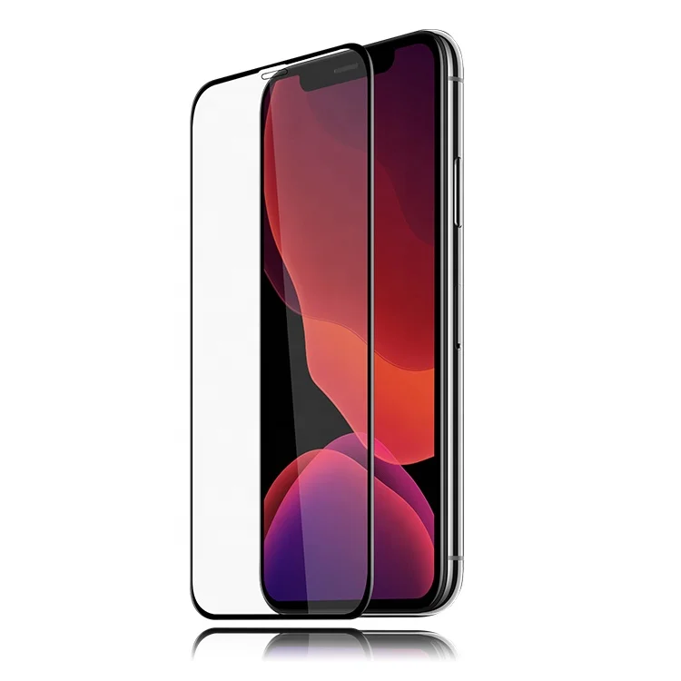  Полное покрытие анти-сломанное закаленное стекло для всех моделей 6D 9D Защитная пленка экрана телефона iPhone 11