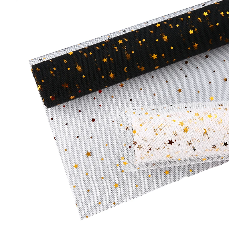 Flower Wrapping Mesh Paper Korean Gift Flower Packaging Material mesh for Florist Bouquet wrapping paper