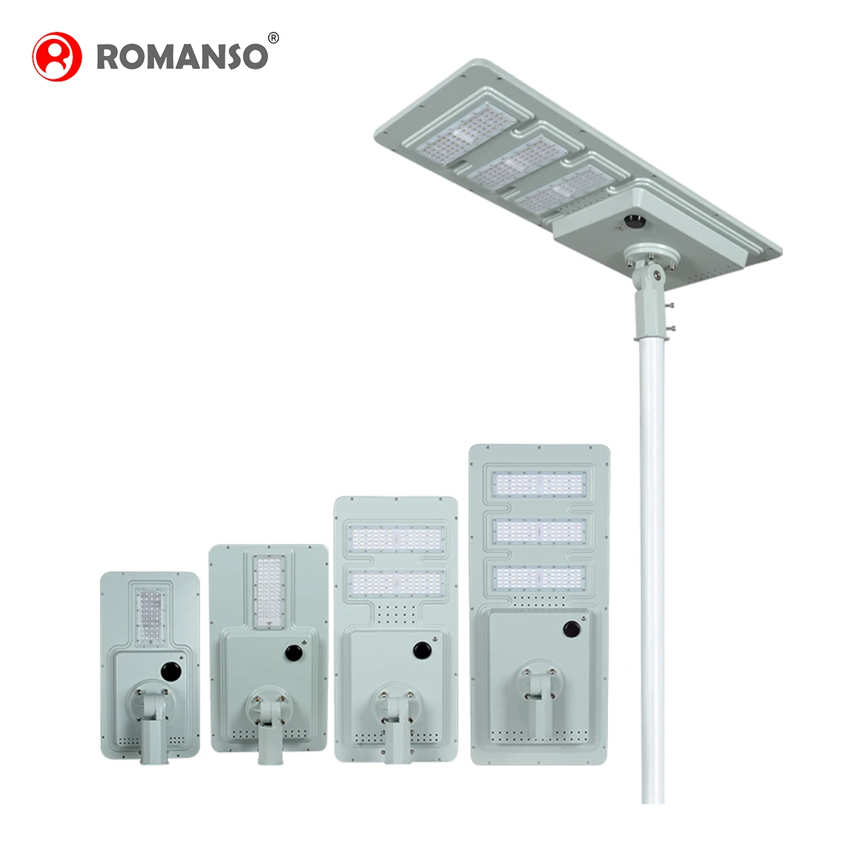 Rohs High Lumen 160lm/W 16000-24000maH/3.2V 3030LED Solar LED Street Light