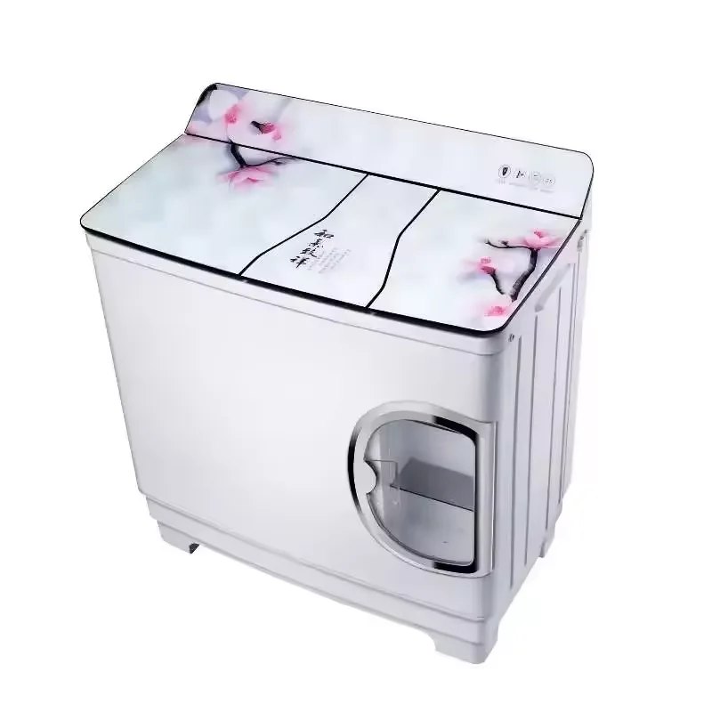 Stainless Steel Housing Semi-Automatic Electric Top-load Washers Smart Washing Machines With Three Tub