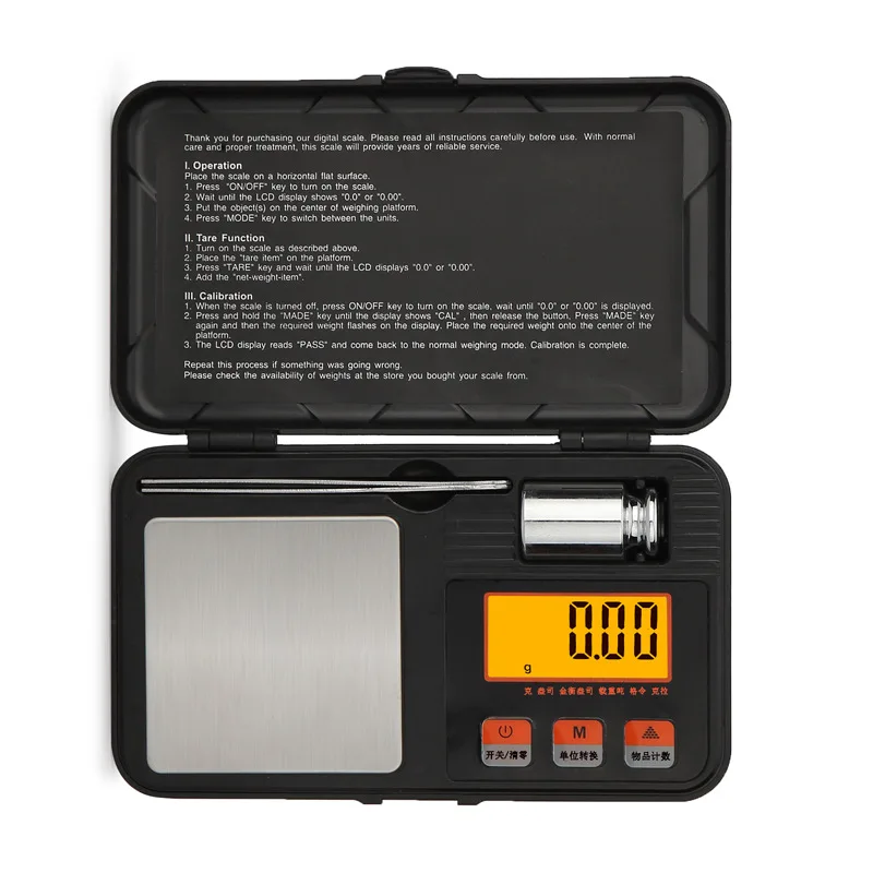 BL Best jewelry scale 50g 0.001g mini pocket digital scale with high accurate measurement