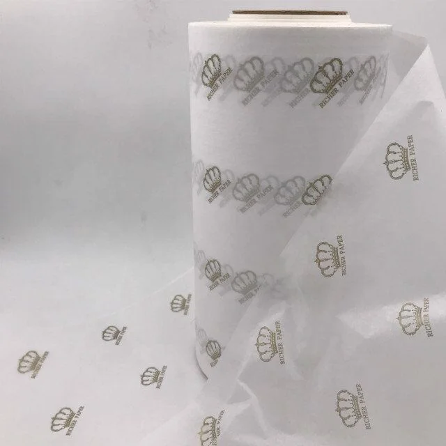 
Golden Printed 17gsm Tissue Wrapping Paper Factory Price 