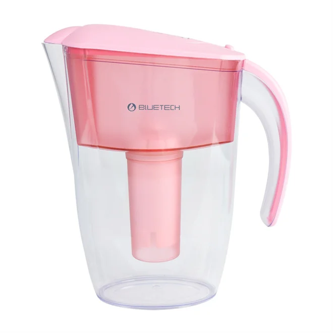 Hot Sale Alkaline Water Filter Purifier Pitcher Jug With Carbon Filter Remove Chlorine Heavy Metal