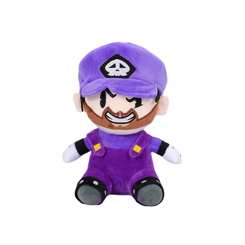 YWMX 25CM SMG4 Mario Plush Toy Cartoon Animated Stuffed Doll  SMG4 Amino For Kids Gift Toys Super Mario Bros Wholesale