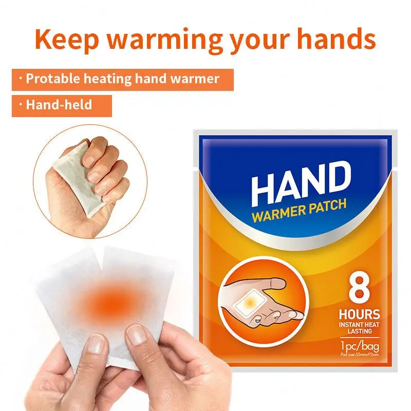 CE Certified Long-Lasting Air-Activated Disposable Hand Warmer Patch Thermal Equipment for Health Care